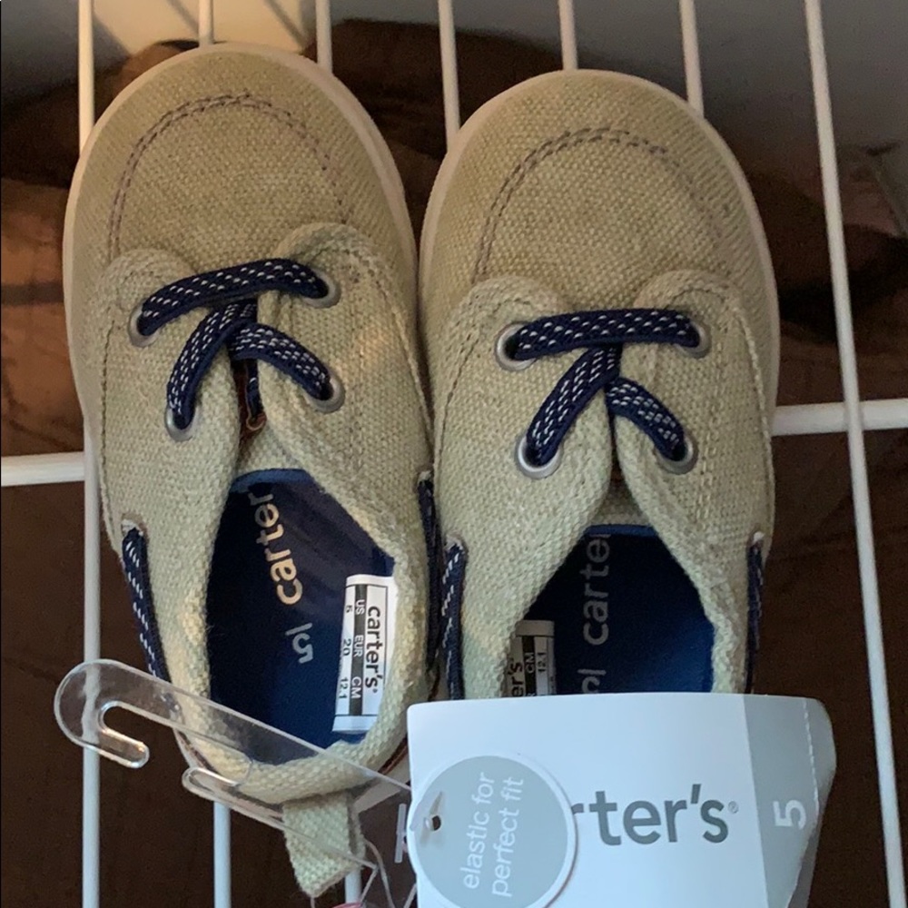 New toddler boy boat shoes